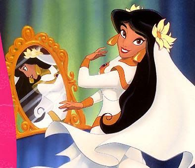princess jasmine and aladdin kissing. Jasmine goes with Aladdin to