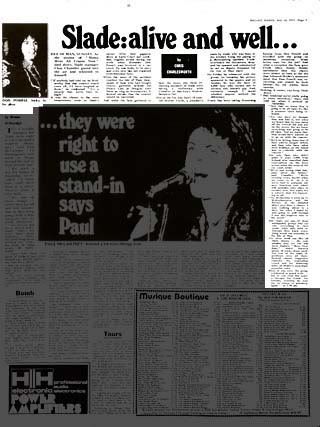 Melody Maker July 14th 1973 page 3
