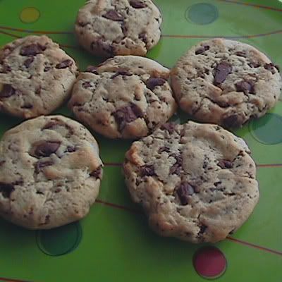 galletas con trocitos de chocolate