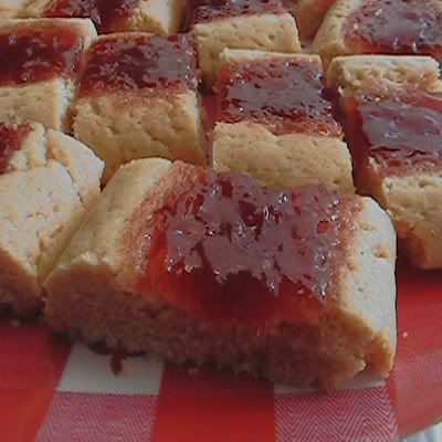 barritas con mermelada