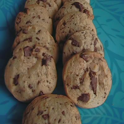 galletas con trocitos de chocolate