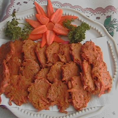 Frituras de zanahoria