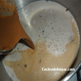 atole de chocolate