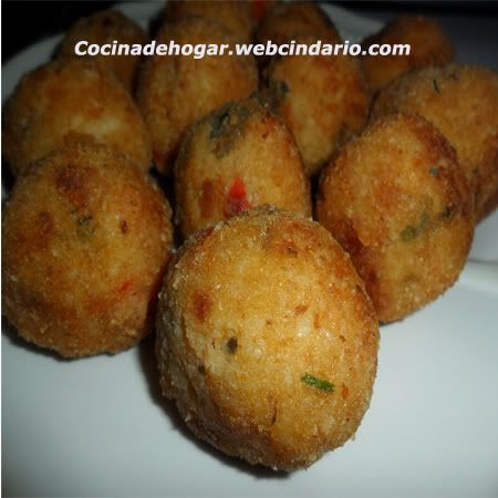 cómo hacer bolitas de arroz