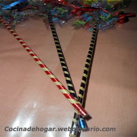 cómo decorar el palito de las galletas