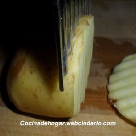 cómo hacer ruffles caseras