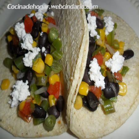 tacos de vegetales