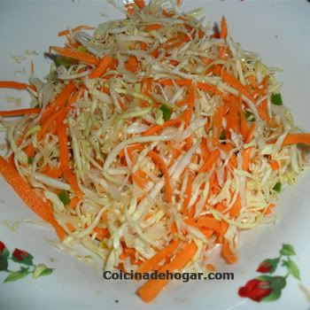 receta de ensalada de repollo