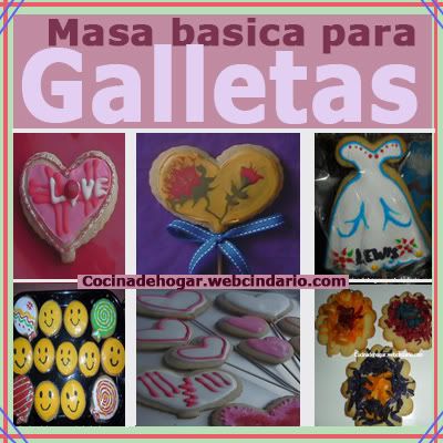 masa básica para galletas