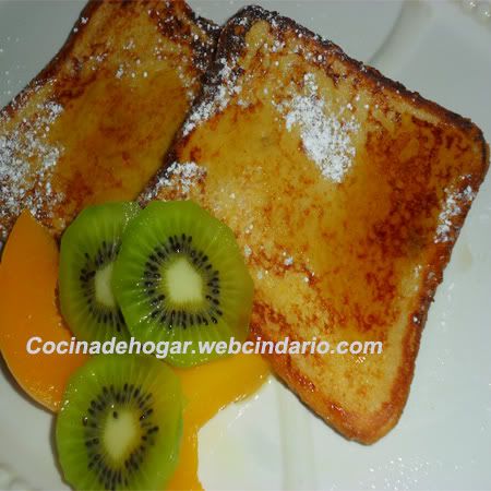 french toast- desayuno de pan francés