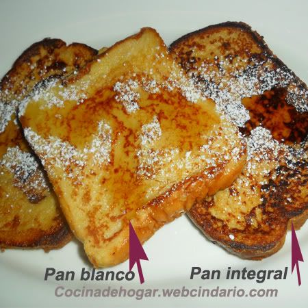 french toast- desayuno de pan francés tostado