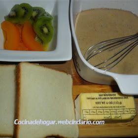 french toast- desayuno de pan francés tostado