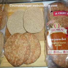 receta de sandwich de atún