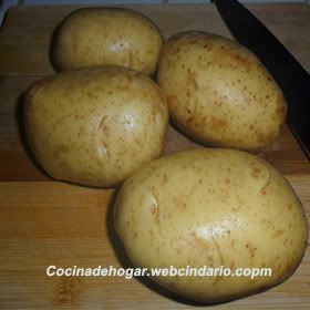 receta de papas acordón