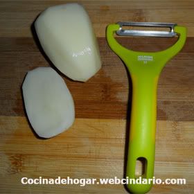 cómo hacer chips de papas fritas