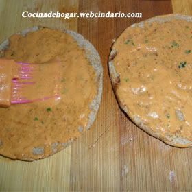 receta de sandwich de atún