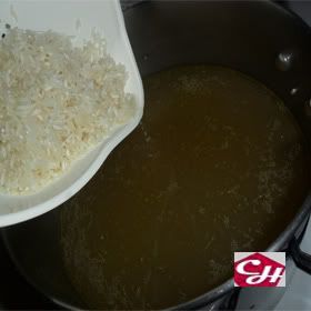 sopa de calabacitas con arroz