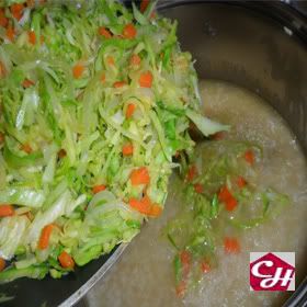 sopa de calabacitas con arroz
