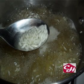 sopa de calabacitas con arroz
