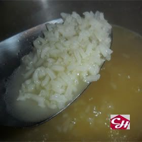 sopa de calabacitas con arroz