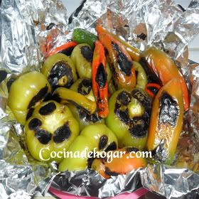 salsa de tomate verde-salsa de tomatillo