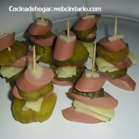 bocadillos y botanas para fiestas