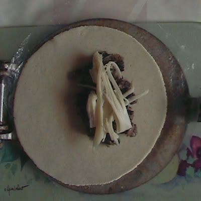 receta de quesadillas de champiñones