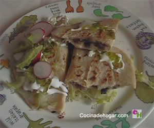 quesadillas de champiñones