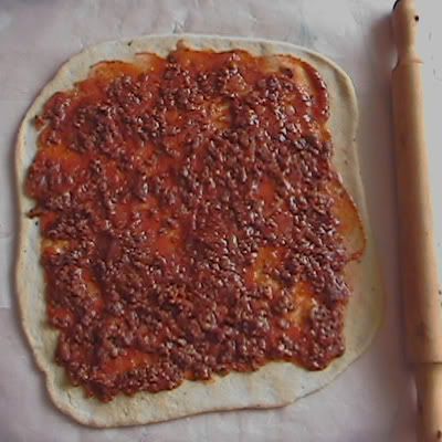 rollitos de pizza