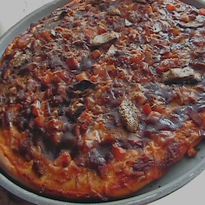 receta de pizza barbecue