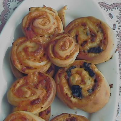 rollitos de pizza