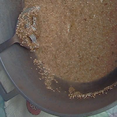 dulces caseros de ajonjolí-sésamo