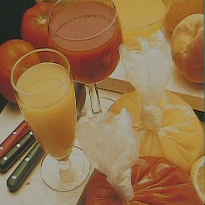Verduras, frutas y jugos congelados