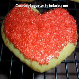 galletas decoradas con azúcar de colores