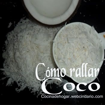 cómo partír un coco