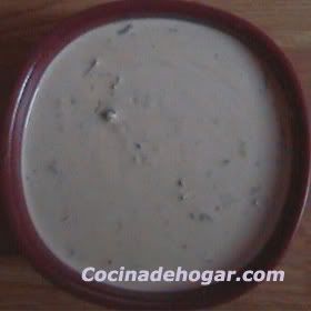 salsa de salmón ahumado