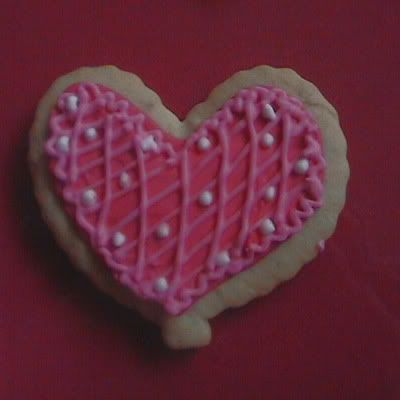 decoración de galletas san valentin