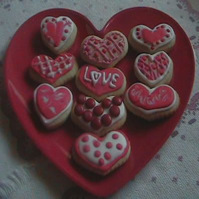 galletas de san valentín