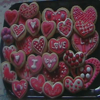 galletas de San Valentín