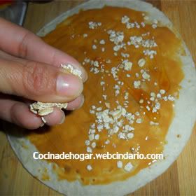bocadillos para niños con crema de cacahuate