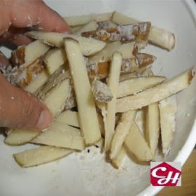 papas a la francesa bien crujientes