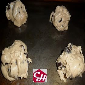 galletas con chispas de chocolate