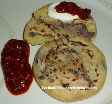 gorditas de frijoles