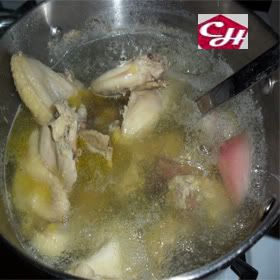 cómo hacer mole rojo de pollo