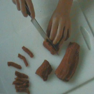 cómo cortar alimentos