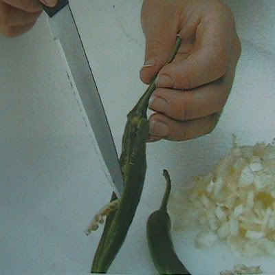 como desvenar chiles y ajies