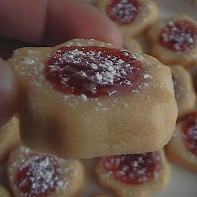 galletas suaves con mermelada