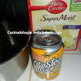 torta de refresco de naranja