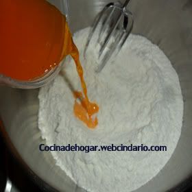 torta de refresco de naranja