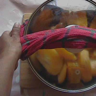como preparar conserva de mango